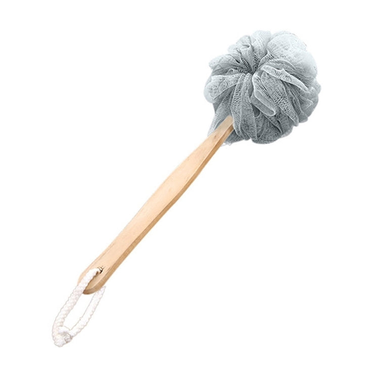 ELECTROPRIME Long Handle Hanging Soft Mesh Body Shower Brush(Grey)