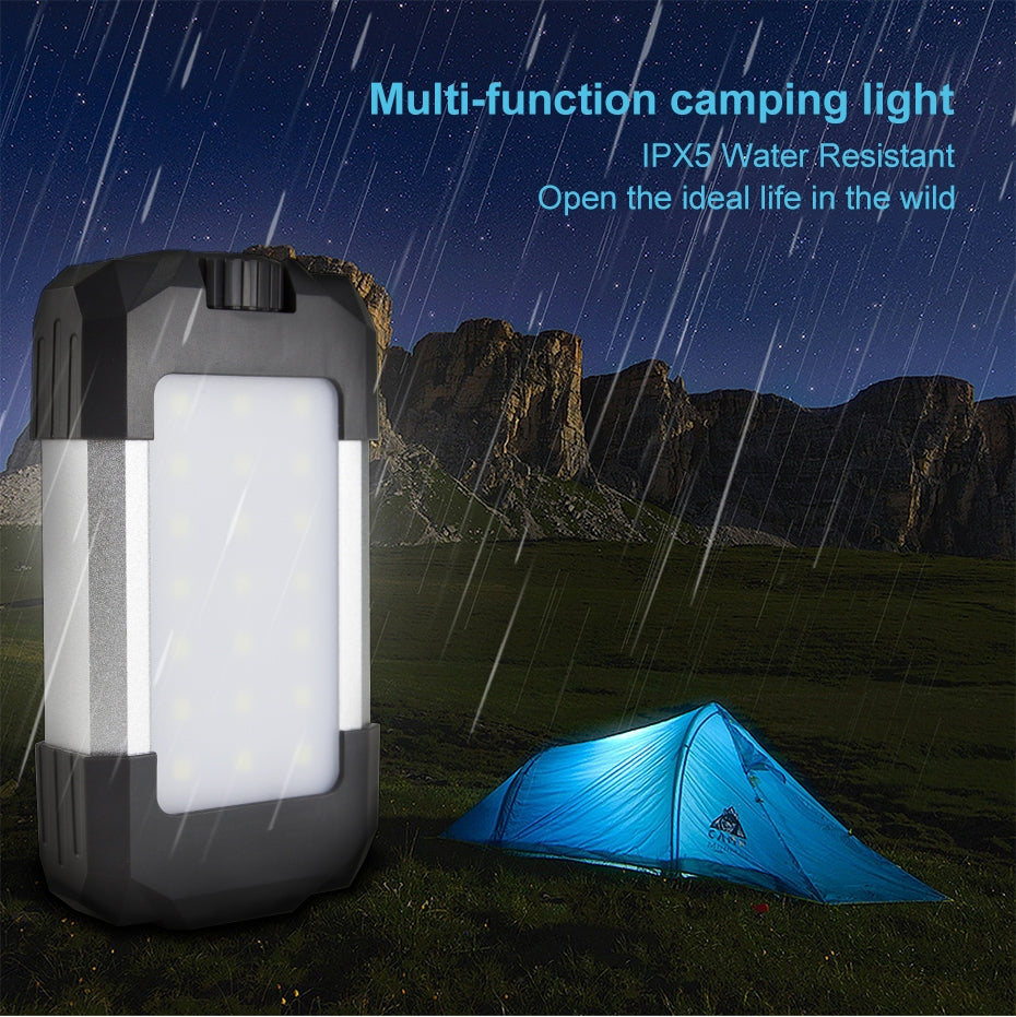ELECTROPRIME Camping Tent Light Outdoor Rechargeable Portable USB Camping Lantern
