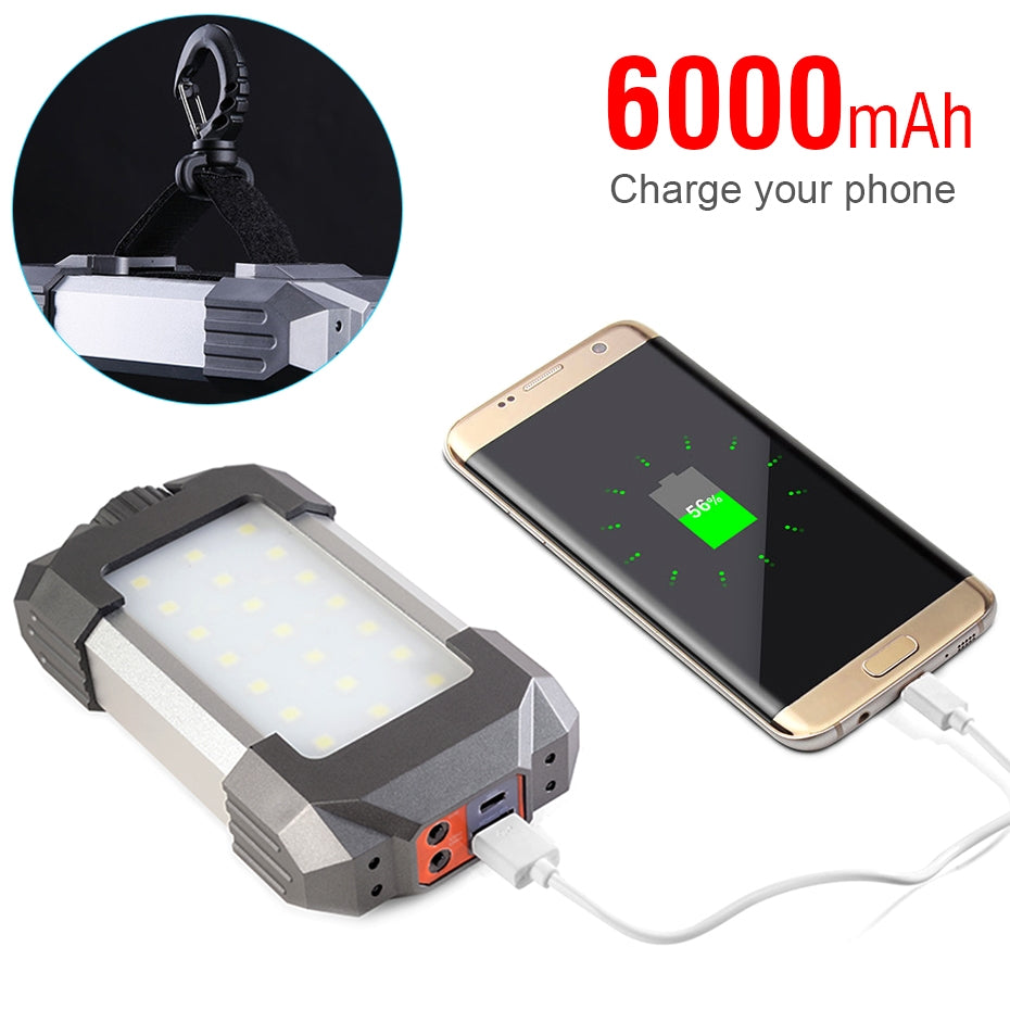ELECTROPRIME Camping Tent Light Outdoor Rechargeable Portable USB Camping Lantern