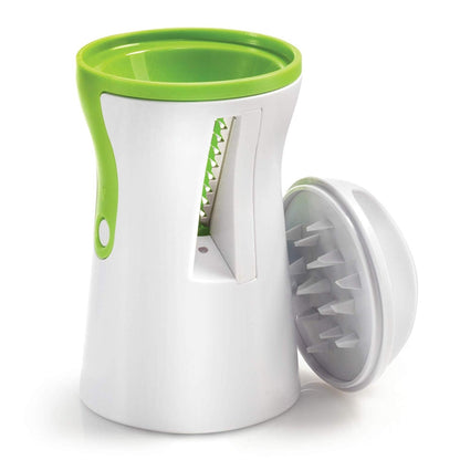 ELECTROPRIME Kitchen Multi Function Spiral Funnel Rotating Cutting Grater Wiper