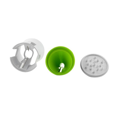 ELECTROPRIME Kitchen Multi Function Spiral Funnel Rotating Cutting Grater Wiper