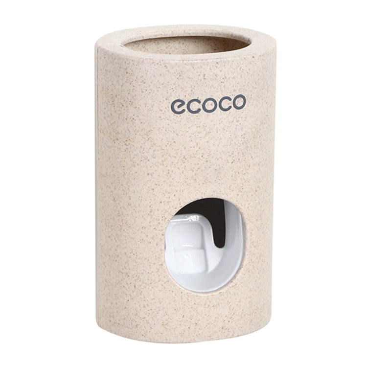 ELECTROPRIME ECOCO Wheat Straw Wall-mounted Seamless Stickers Lazy Automatic Toothpaste