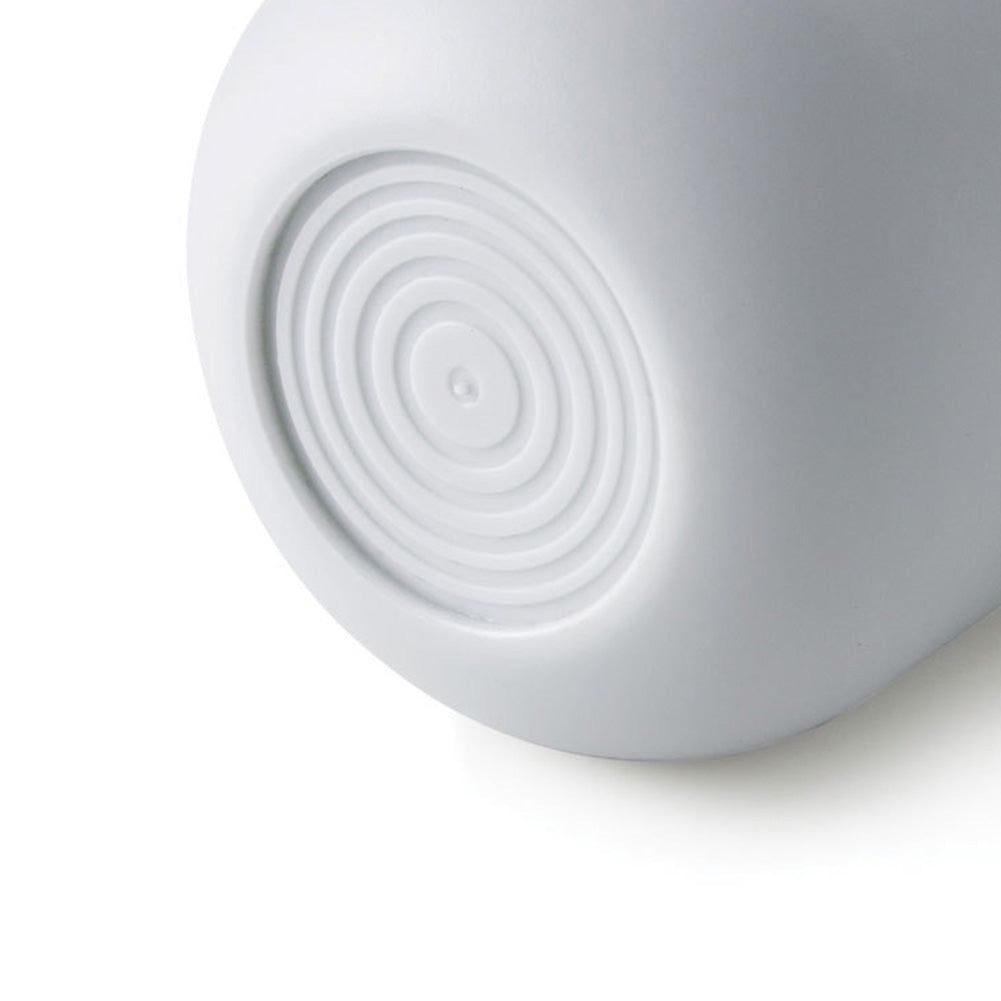 ELECTROPRIME Simple Cute Brushing Cup Couple Plastic Mouthwash Cup, Pattern:Word(White)