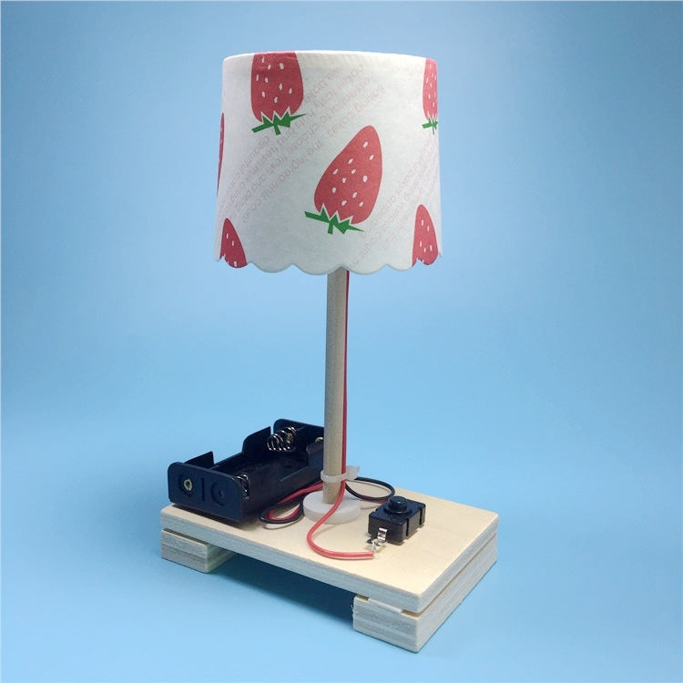 ELECTROPRIME Creative DIY Small Table Lamp Technology Small Production Primary School Students Manual Materials Science Experiment
