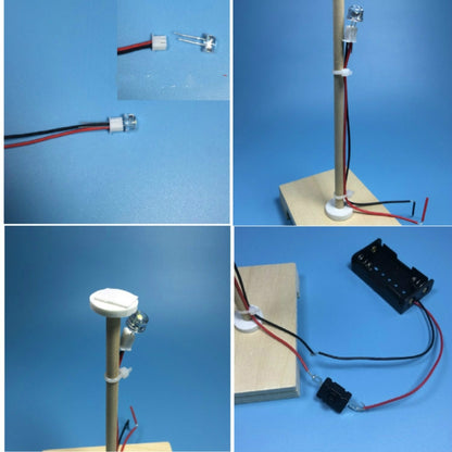 ELECTROPRIME Creative DIY Small Table Lamp Technology Small Production Primary School Students Manual Materials Science Experiment