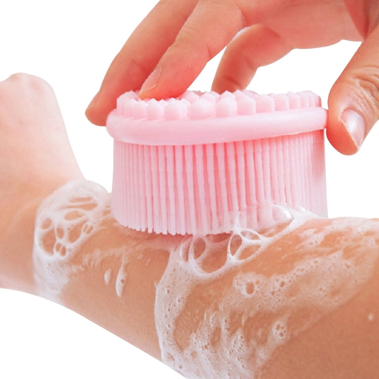 ELECTROPRIME Silicone Scalp Shower Massage Brush Soft Baby Bath Brush(Pink)