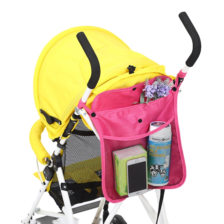 ELECTROPRIME Baby Trolley Net Bag Storage Bag Universal Baby Care(Red)