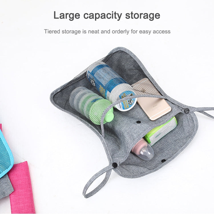 ELECTROPRIME Baby Trolley Net Bag Storage Bag Universal Baby Care(Black)