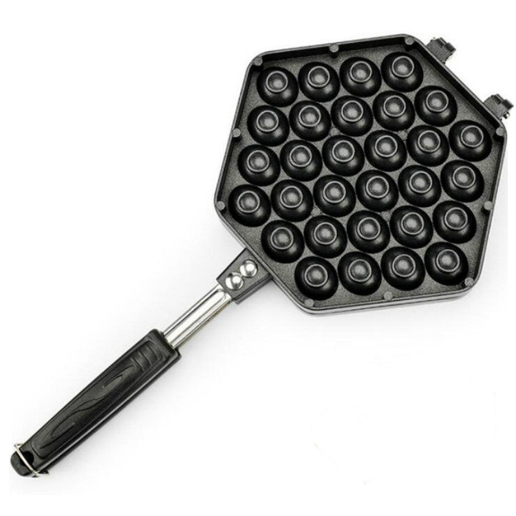 ELECTROPRIME Household Non-stick Bakeware Mold QQ Egg Baking Tray(Black)