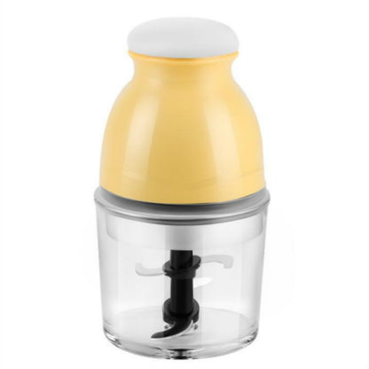 ELECTROPRIME Portable Mixing Cup Electric Soy Milk Juicer Multi-function Cooking Machine Home Meat Grinder(Beige)