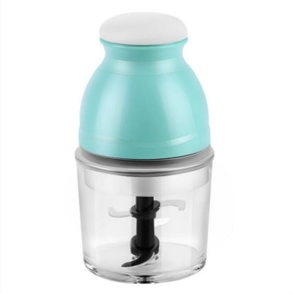 ELECTROPRIME Portable Mixing Cup Electric Soy Milk Juicer Multi-function Cooking Machine Home Meat Grinder(Light Green)