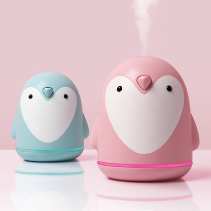 ELECTROPRIME 220ml Aroma Humidifier Cute Penguin USB Air Diffuser Home Office Car Mist Maker Air Purifier(Blue)