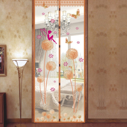 ELECTROPRIME Summer Mosquito Curtain Magnetic Soft Screen Door Curtain, Size:90 x 210cm(Beige)