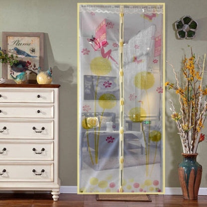ELECTROPRIME Summer Mosquito Curtain Magnetic Soft Screen Door Curtain, Size:90 x 210cm(Green)