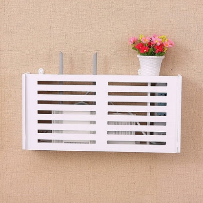 ELECTROPRIME Socket Router Storage Box Set-top Box Decoration TV Cabinet Living Room Junction Box, Size:52x25x9.5cm(Louver)