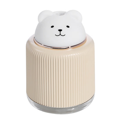 ELECTROPRIME Light Pet Humidifier USB Night Light Home Bedside Lamp Sleep Mute Energy-saving Lamp(Yellow Bear)