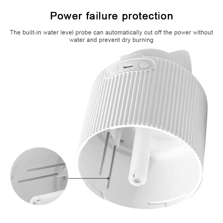 ELECTROPRIME Light Pet Humidifier USB Night Light Home Bedside Lamp Sleep Mute Energy-saving Lamp(Yellow Bear)