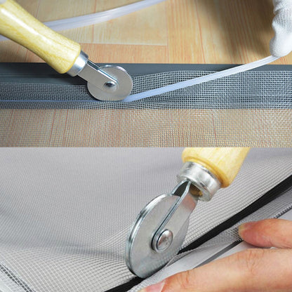 ELECTROPRIME Wood Metal Screen Window Spline Roller Gauze Wheel Window Install Tool