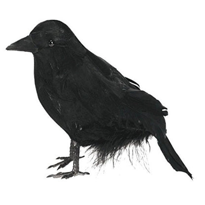 ELECTROPRIME Halloween Decoration Crow Ornaments Simulation Crow