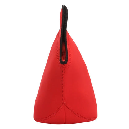 ELECTROPRIME Portable Zipper Handbags Diving Neoprene Lunch Bag(Red)
