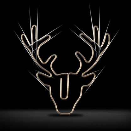 ELECTROPRIME 8 PCS/Set Deer Head Paper Clip Shaped Paper Clip Creative Shape Pin Bookmark