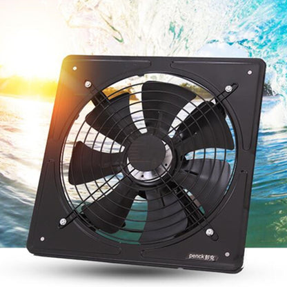 ELECTROPRIME 10 inch 220V Exhaust Fan High Speed Air Extractor Window Ventilation Industrial Wall Fan, CN Plug