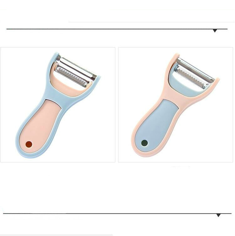 ELECTROPRIME Fruit Vegetable Peeler Planer Potato Carrot Kitchen Tool(Blue)