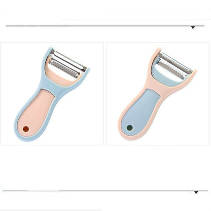 ELECTROPRIME Fruit Vegetable Peeler Planer Potato Carrot Kitchen Tool(Blue)