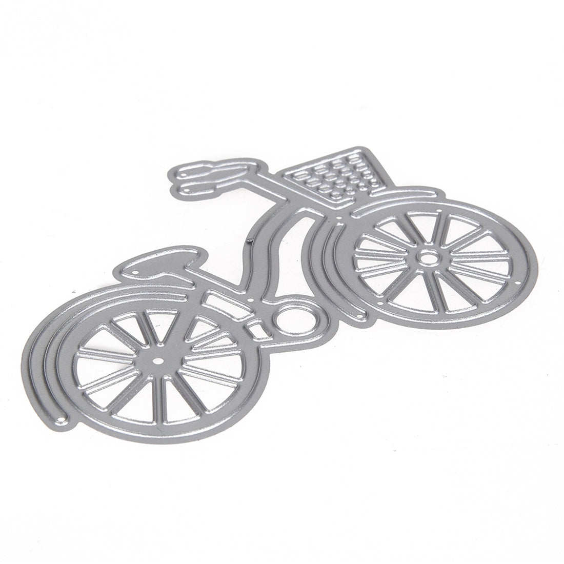 ELECTROPRIME Bicycle Metal Cutting Die Steel Mesh DIY Scrapbooking Decoration Craft Album Embossing, Size:92×62mm