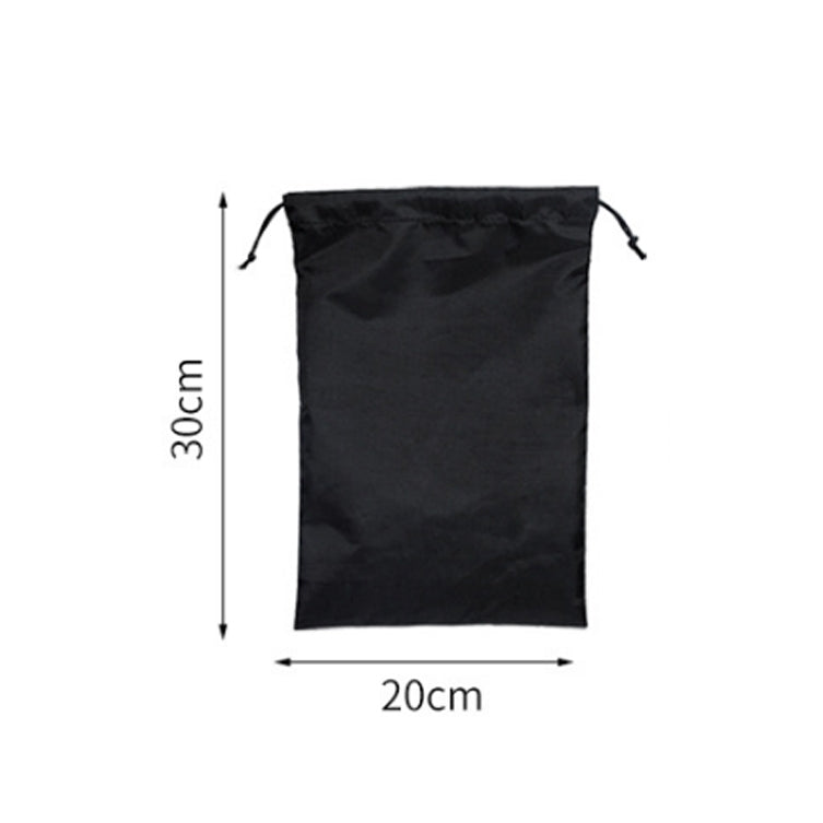 ELECTROPRIME 4 in 1 Portable Nylon Waterproof Travel Storage Bag Drawstring Beam Pocket Clothing Storage Bag, Size:20cmx30cm(Sky Blue)