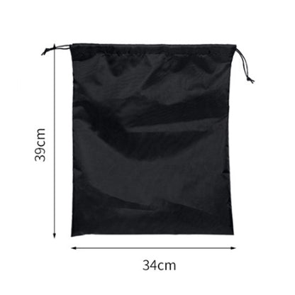 ELECTROPRIME 4 in 1 Portable Nylon Waterproof Travel Storage Bag Drawstring Beam Pocket Clothing Storage Bag, Size:46cmx57cm(Red)