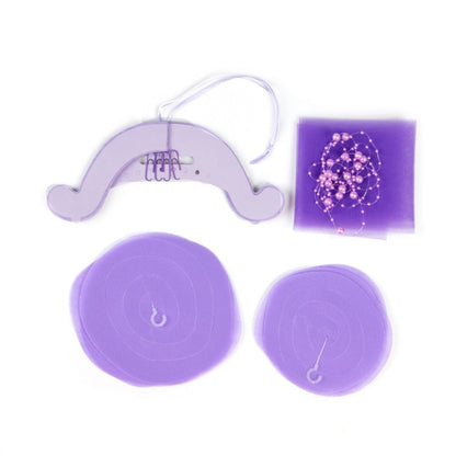 ELECTROPRIME Honeycomb Jellyfish Pastel Mermaid Party Birthday Party Decorations Hanging(Pink)