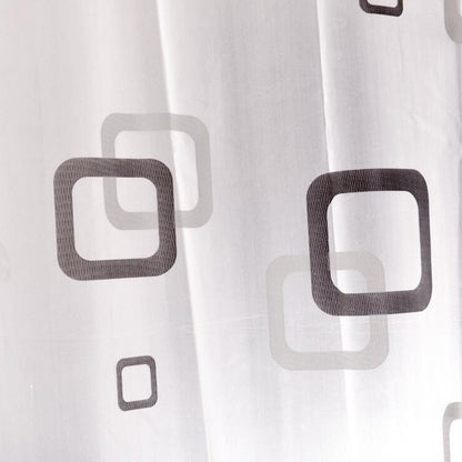ELECTROPRIME Bathroom Thick Waterproof Shower Curtain, Size:80X180cm, Style:with Copper Buckle