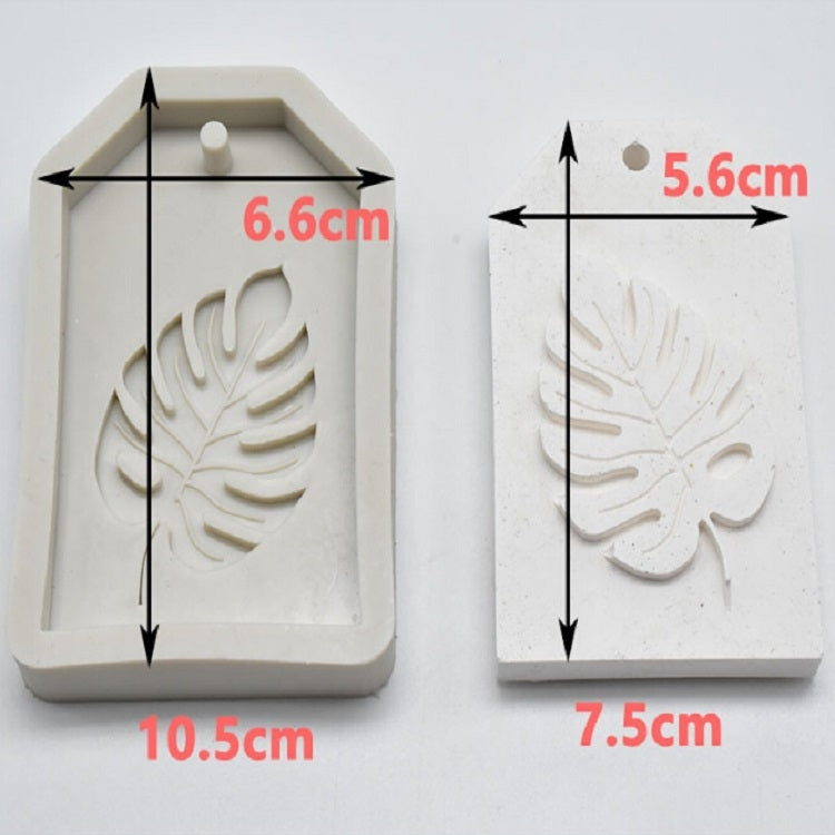 ELECTROPRIME DIY Baking Christmas Series Modeling Fondant Silicone Mold(Christmas Leaves)