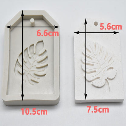 ELECTROPRIME DIY Baking Christmas Series Modeling Fondant Silicone Mold(Christmas Leaves)