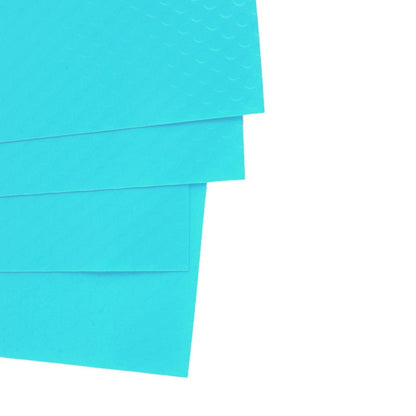 ELECTROPRIME 4 PCS / Set Environmentally Friendly Waterproof Washable Antibacterial Antifouling Refrigerator Mat, Color:Transparent Blue