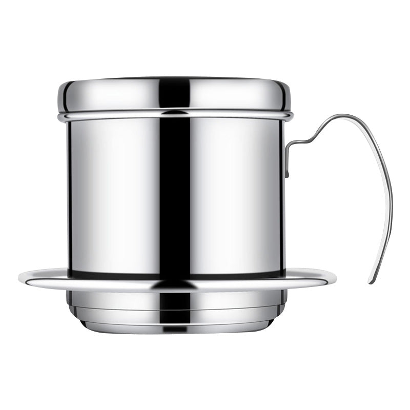 ELECTROPRIME Stainless Steel Filter-free Paper Coffee Filter Pot