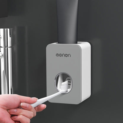 ELECTROPRIME MENON Toothbrush Holder Automatic Toothpaste Squeezers Home Bathroom Set Toothpaste Dispenser Bathroom Accessories