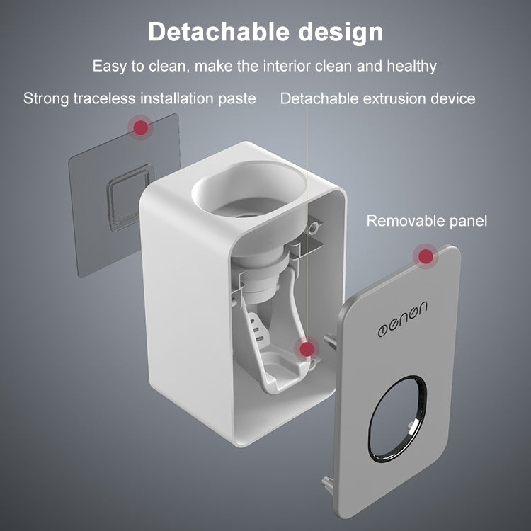 ELECTROPRIME MENON Toothbrush Holder Automatic Toothpaste Squeezers Home Bathroom Set Toothpaste Dispenser Bathroom Accessories