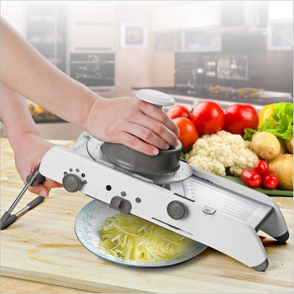 ELECTROPRIME Multifunctional Long Stainless Steel Grater Slicer Chopper Crusher