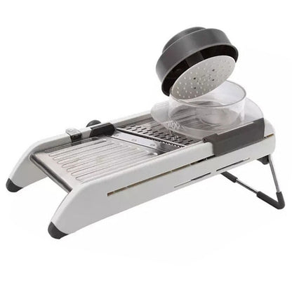ELECTROPRIME Multifunctional Long Stainless Steel Grater Slicer Chopper Crusher