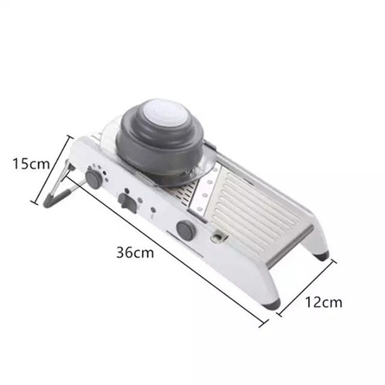 ELECTROPRIME Multifunctional Long Stainless Steel Grater Slicer Chopper Crusher