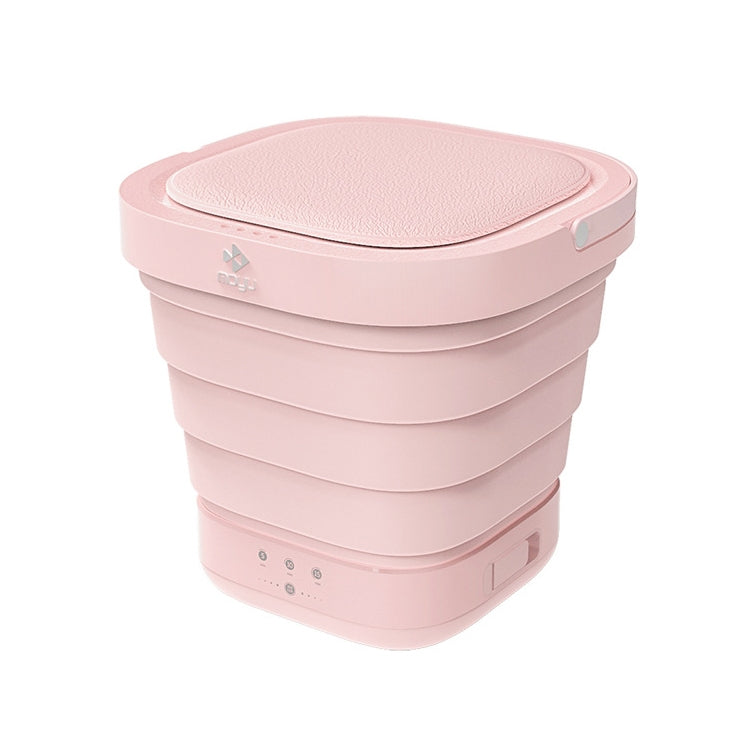 ELECTROPRIME MOYU XPB30-F1 Portable Mini Automatic Household Folding Bucket Type Travel Washing Machine(Pink)