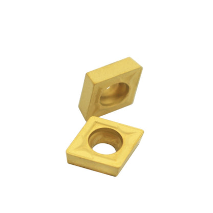 ELECTROPRIME 10 PCS/Box CNC Inner Hole Diamond Blade Boring Cutter Grain Steel Special Alloy Cutter Head, Specification:CCMT120408?R0.8?