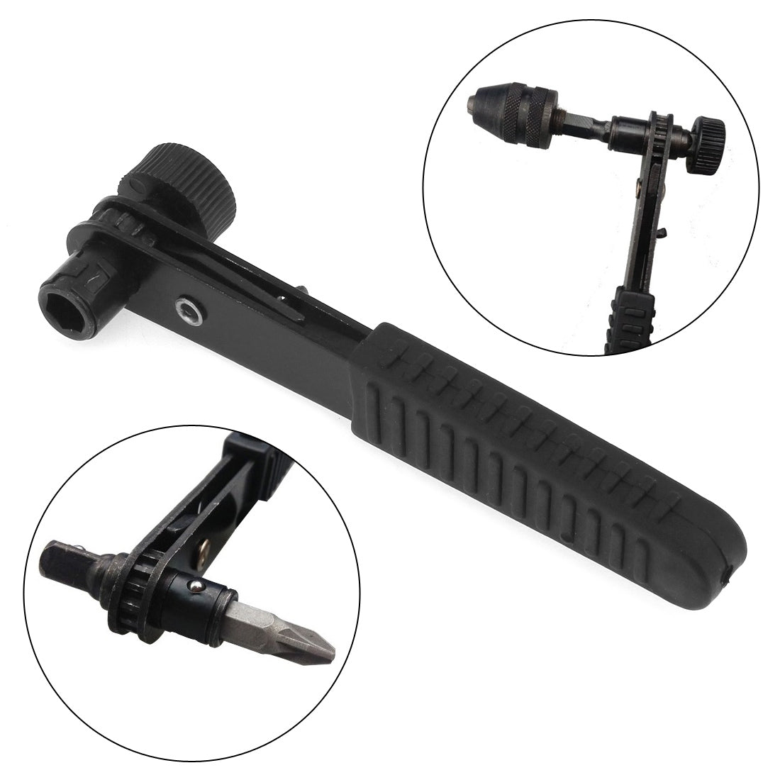 ELECTROPRIME Rapid Ratchet Wrench 1/4 incn Screwdriver Rod 6.35mm Quick Socket Wrench
