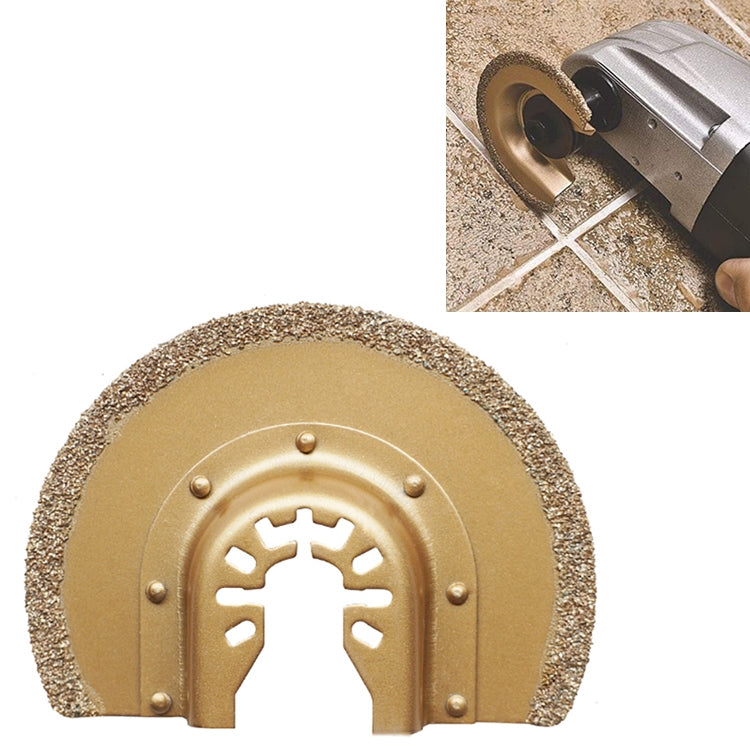 ELECTROPRIME Multi-Purpose Treasure Accessories Power Tool Accessories Multi-Function Tool Blade Saw Blade Carbide Saw Blade, Style:Large Semicircular