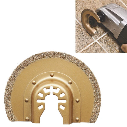 ELECTROPRIME Multi-Purpose Treasure Accessories Power Tool Accessories Multi-Function Tool Blade Saw Blade Carbide Saw Blade, Style:Large Semicircular