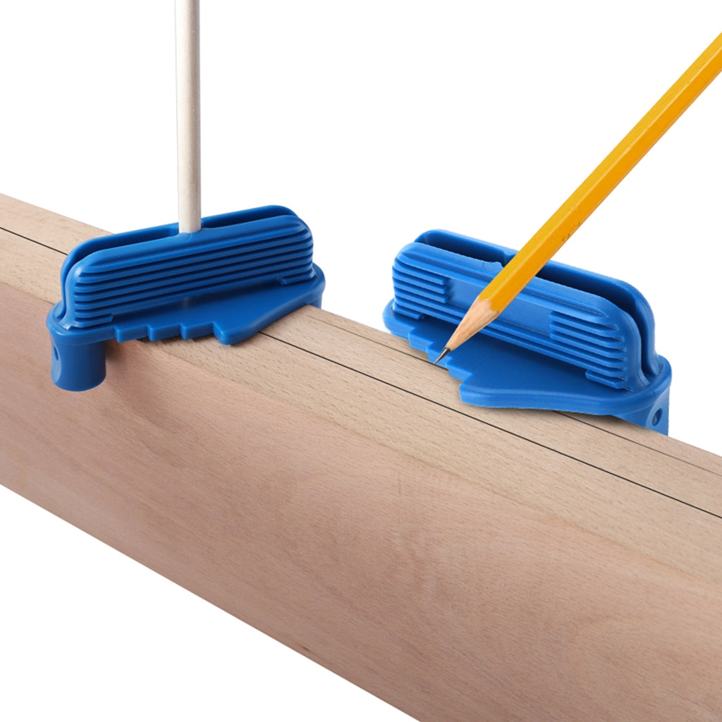 ELECTROPRIME Multifunctional Scriber Woodworking Tools, Style:Scribe Blue (Without Pencil)