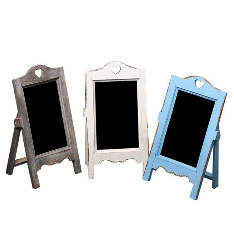 ELECTROPRIME Multifunctional Wooden Desktop Memo Message Blackboard, Size:35×20×12cm(Wood)