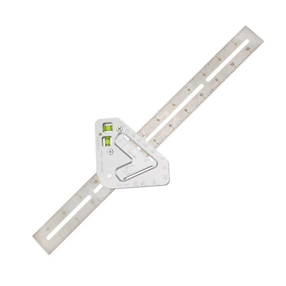 ELECTROPRIME Multifunctional Woodworking Triangle Ruler Measuring Tool